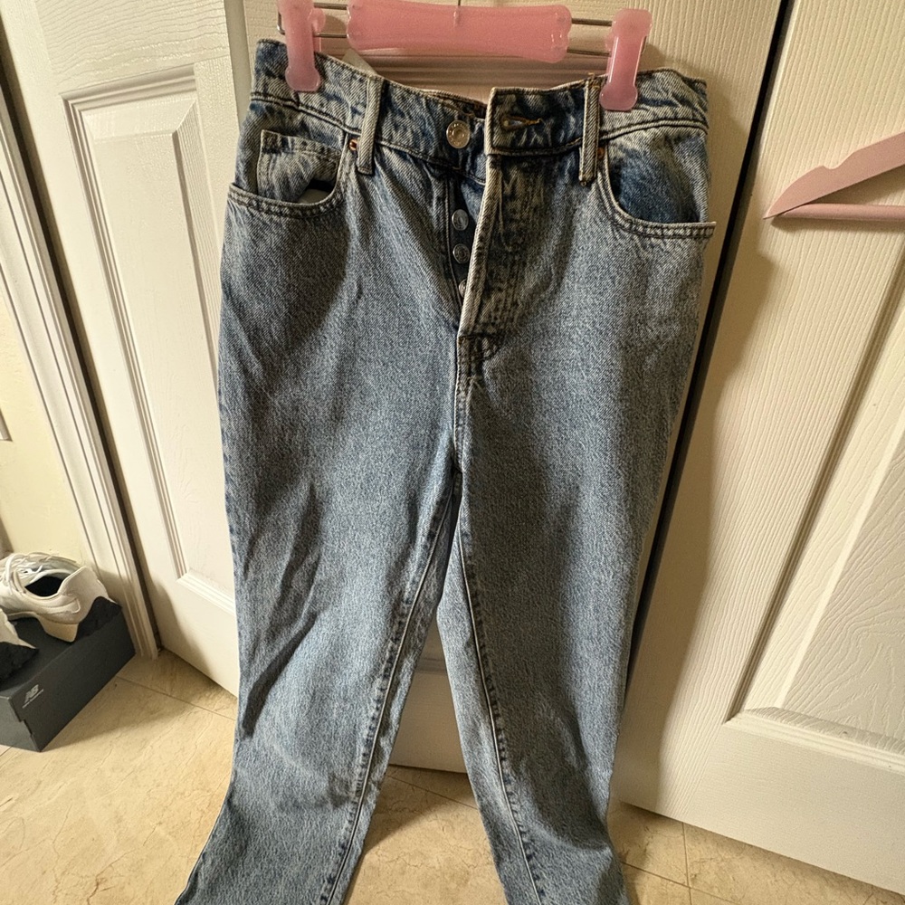 PacSun Light Blue Straight Leg Women's Jeans